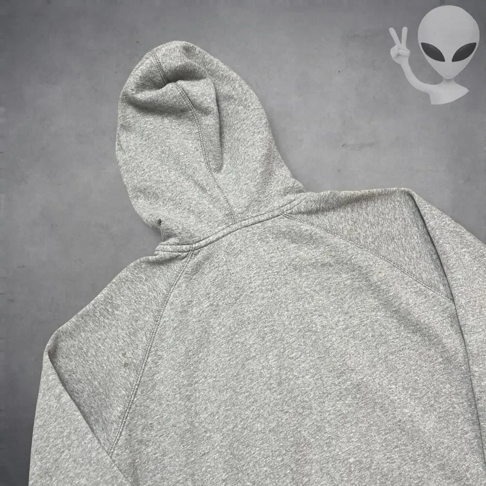Vintage Colosseum Men's Small Pitt Panthers Heather Gray Arch Full Zip Hoodie - Picture 7 of 8